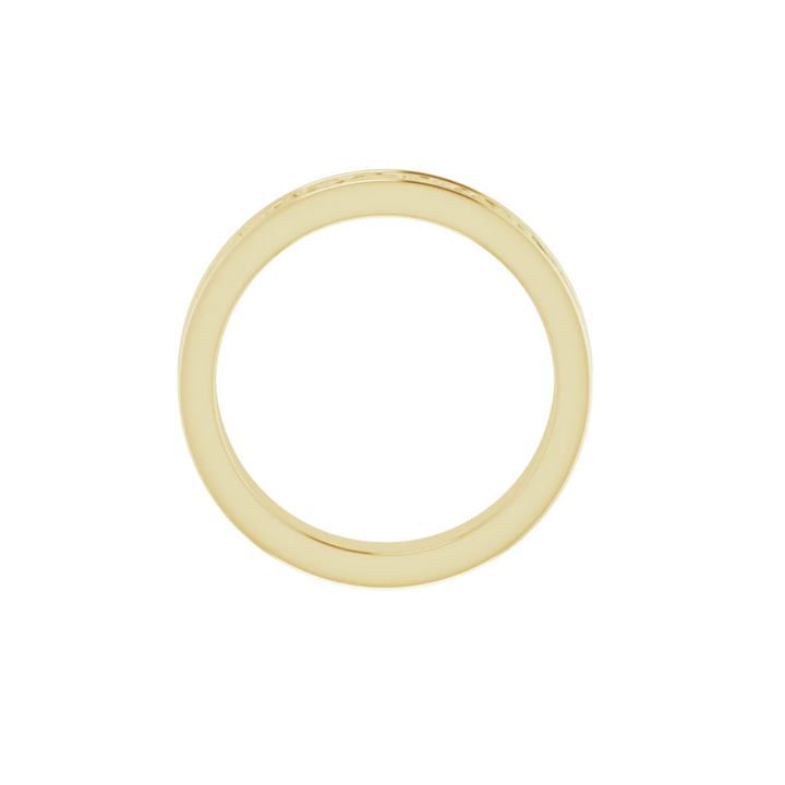 4mm Celtic Knot Wedding Band | 14K Gold Irish Wedding Ring for Men & Women, Rare Earth Jewelry