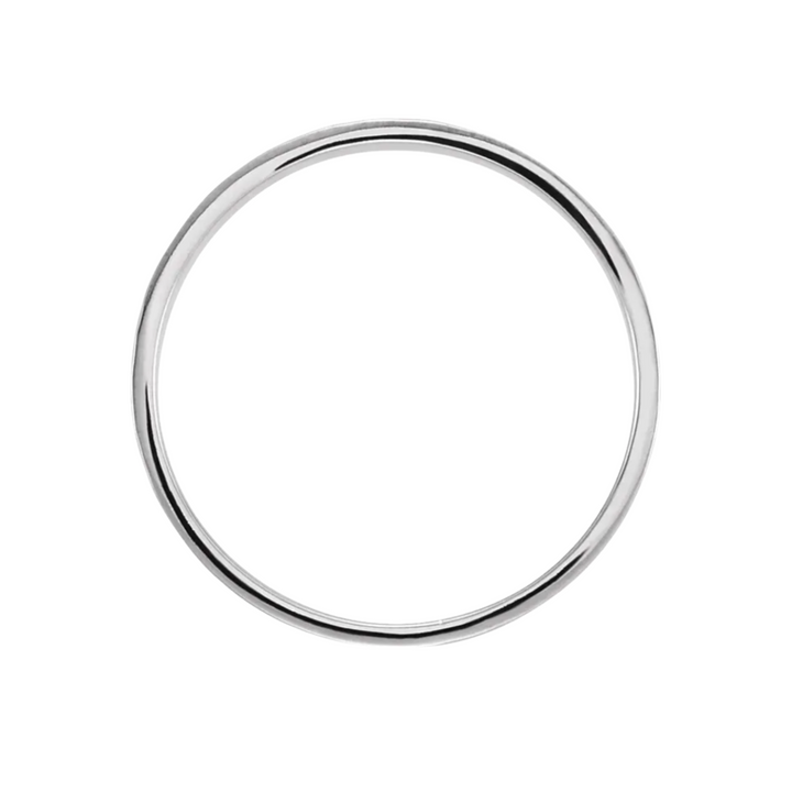 6mm Hammered Wedding Band | 14K Gold Flat Wedding Ring for Men and Women, Rare Earth Jewelry