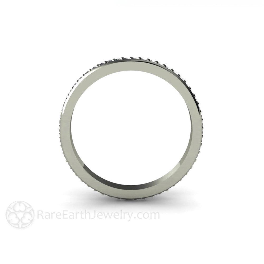 Classic Diamond Eternity Band or Wedding Ring Anniversary Band - Rare Earth Jewelry
