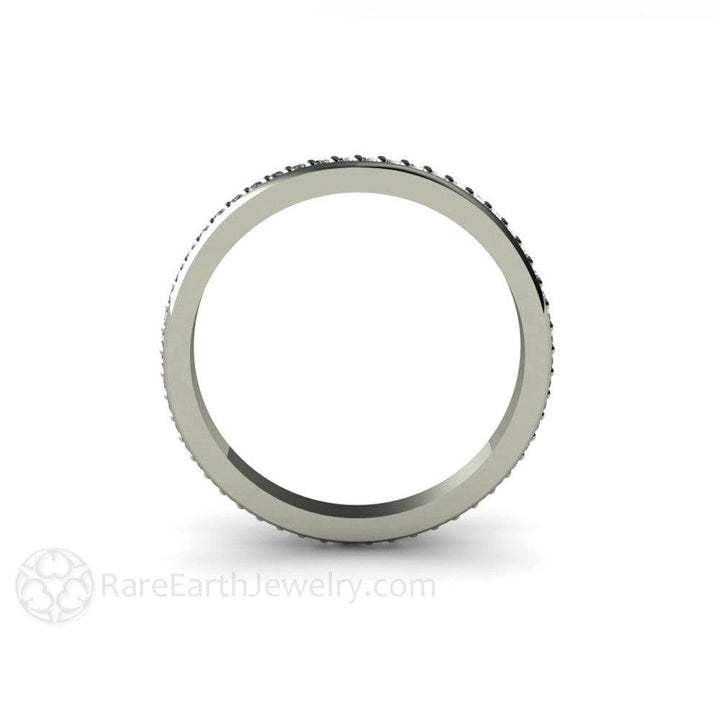 Classic Diamond Eternity Band or Wedding Ring Anniversary Band - Rare Earth Jewelry