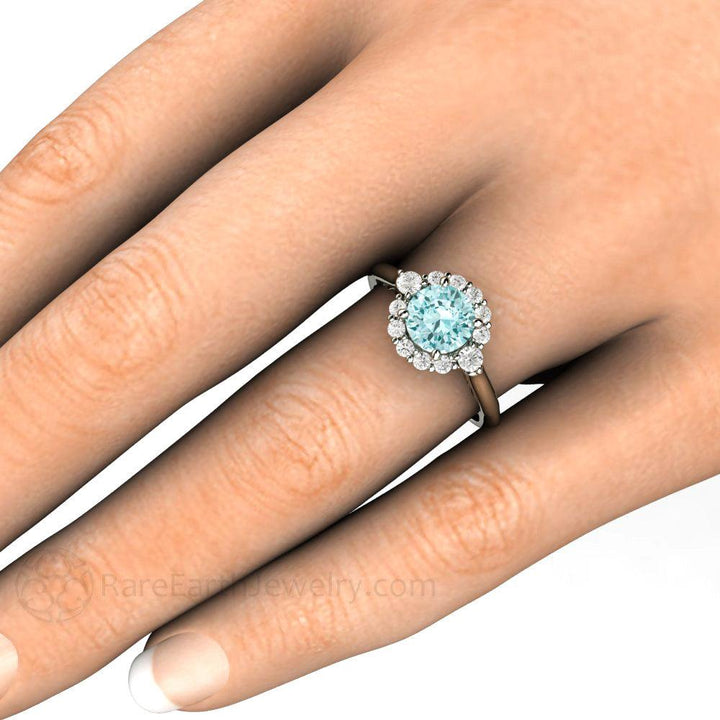 Reserved for Danielle Vintage Pink Tourmaline Engagement Ring Diamond Cluster with Filigree, Rare Earth Jewelry