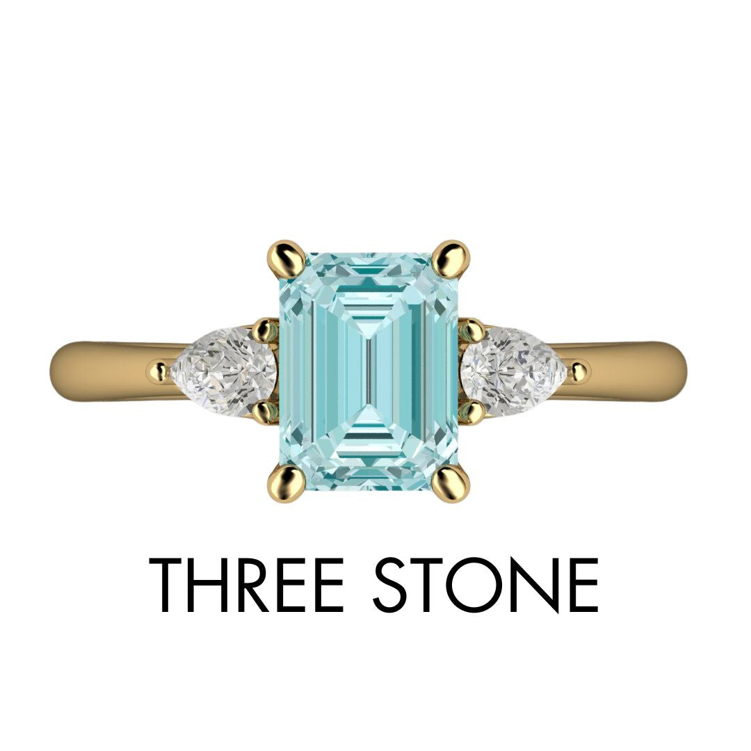 Shop by Style Three Stone Ring Icon