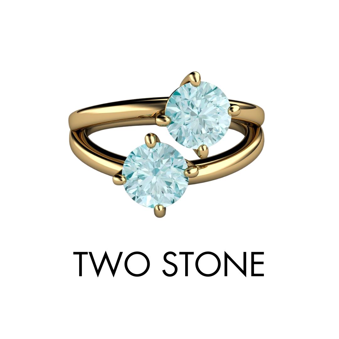 Shop by Style Two Stone Icon